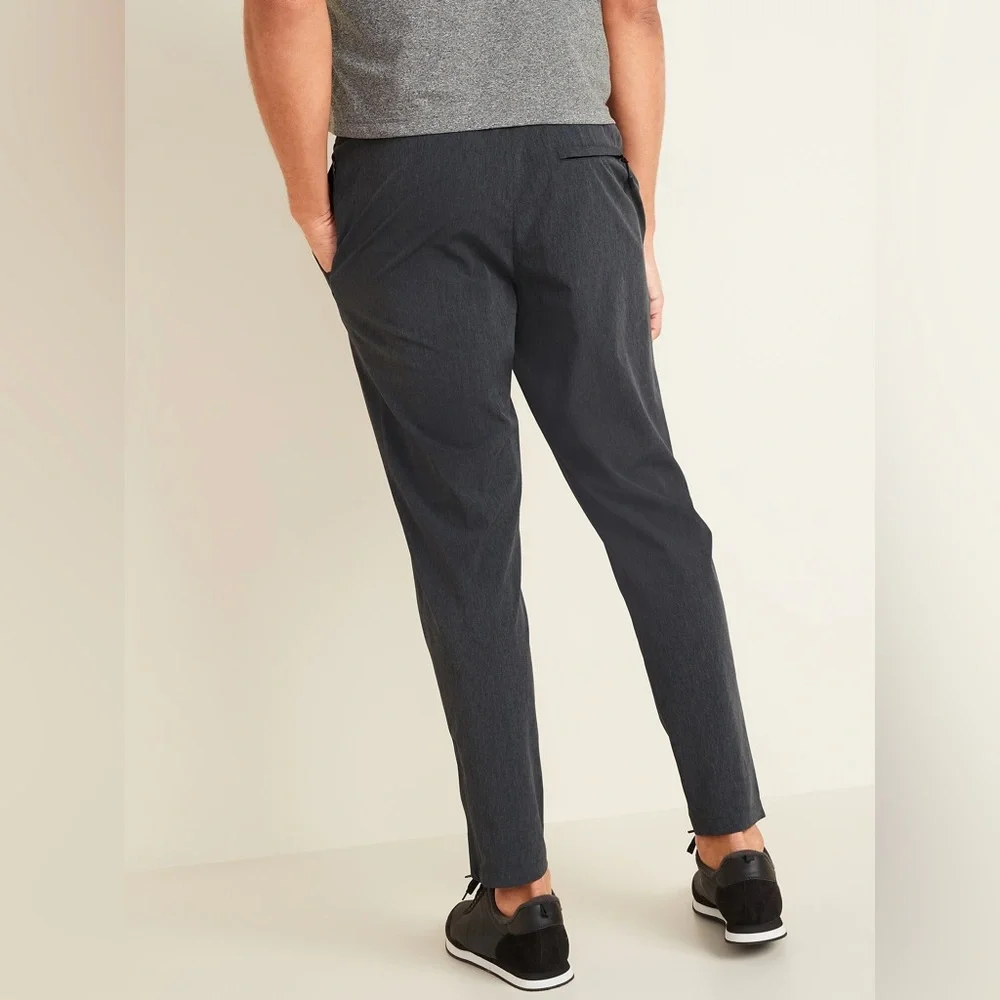 Old Navy Men’s StretchTech Go-Dry Shade Tapered Pull-On Pants